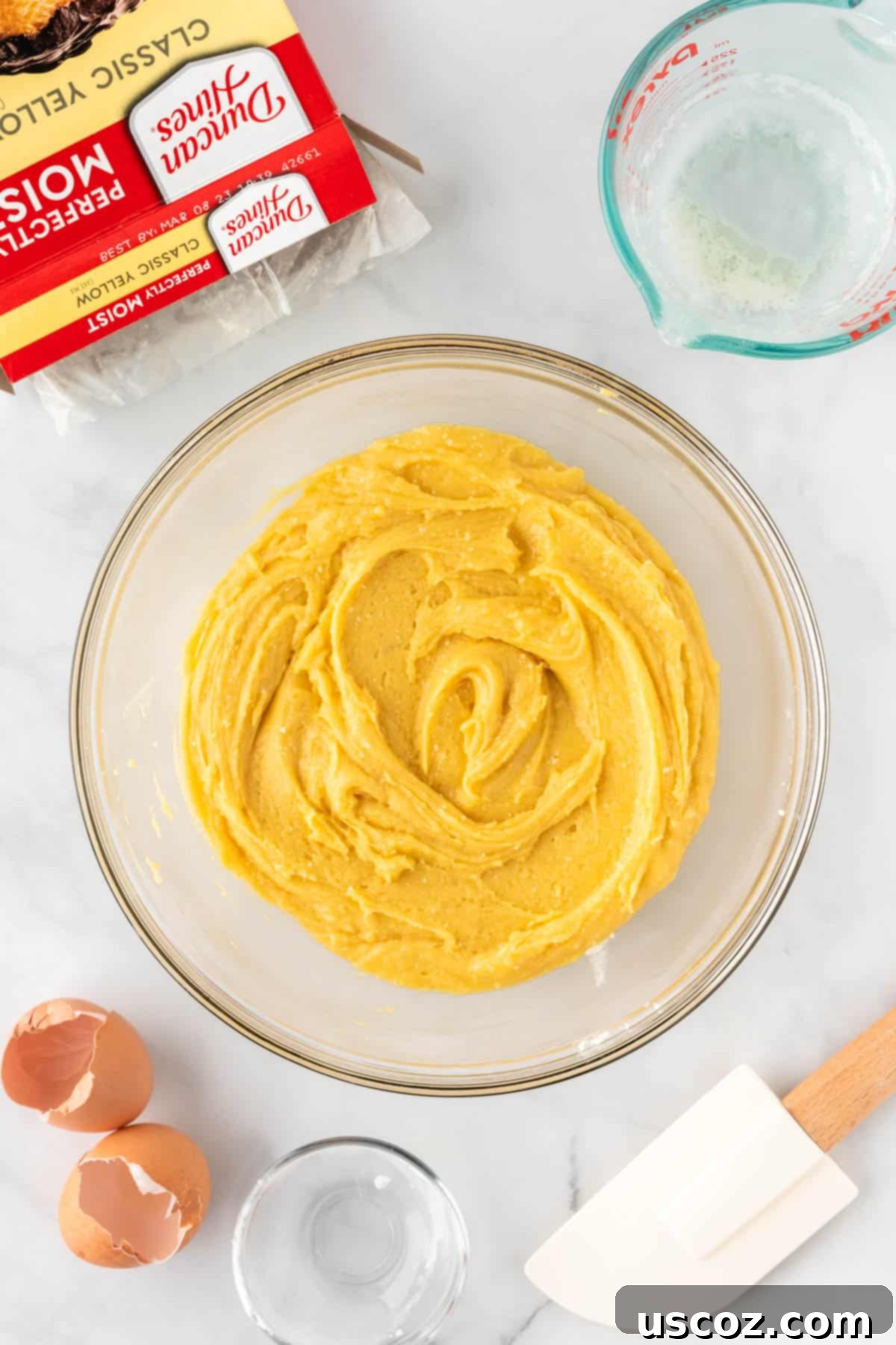 Effortless Cake Mix Sugar Cookies 7 sugar cookie batter mixed together
