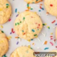 Simple Cake Mix Delights 10 funfetti cookies