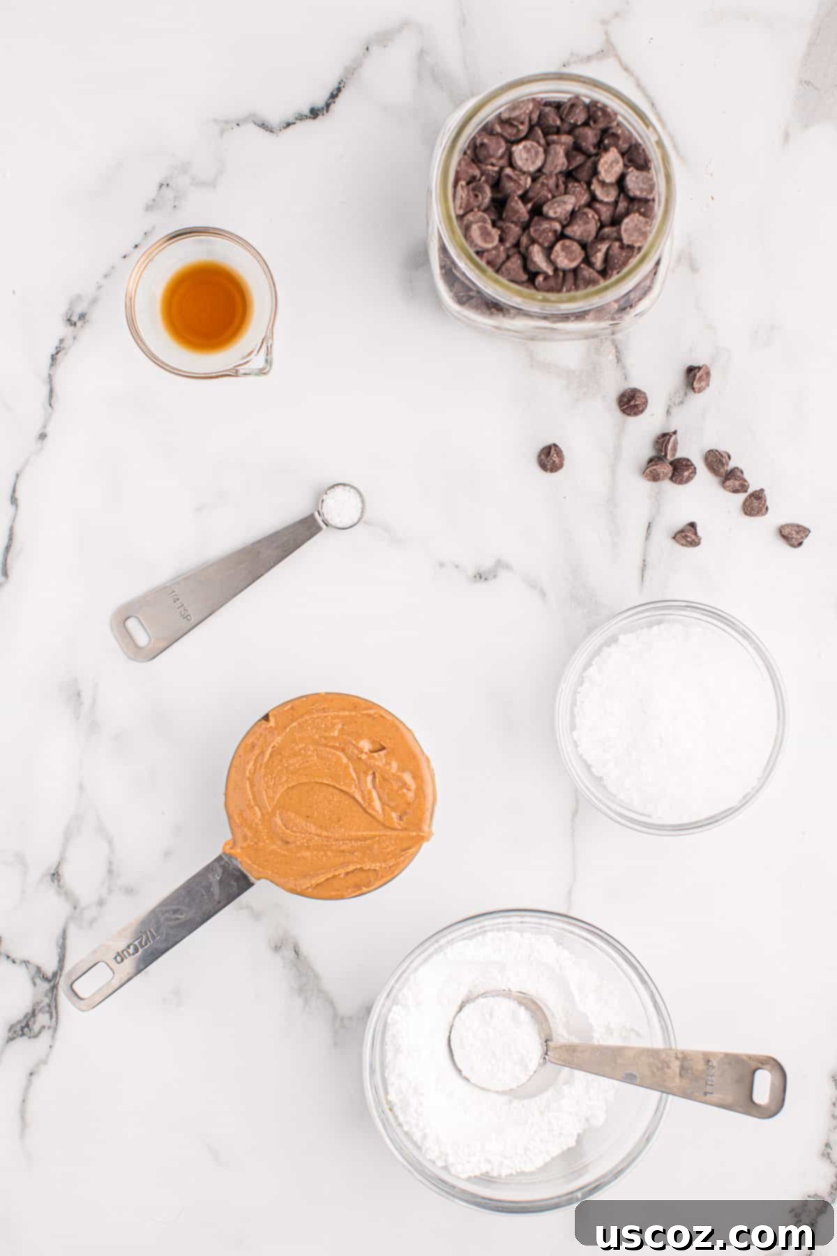 Homemade Peanut Butter Cups 4 ingredients needed to make homemade peanut butter cups