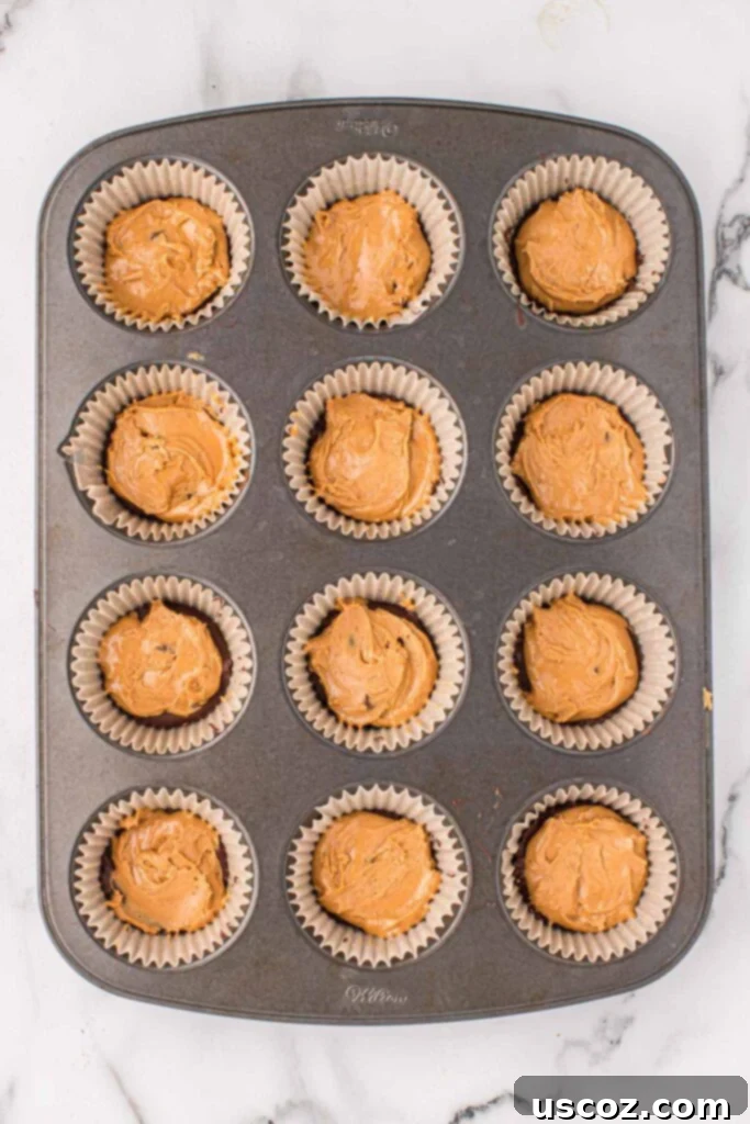 Homemade Peanut Butter Cups 9 peanut butter filling added to the homemade reese's cups