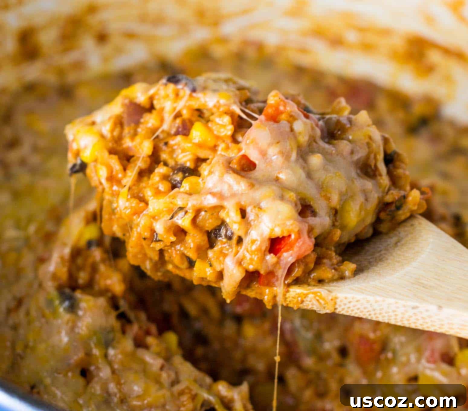 Hearty Vegetarian Mexican Bake 3 Vegetarian Mexican casserole with black beans and corn