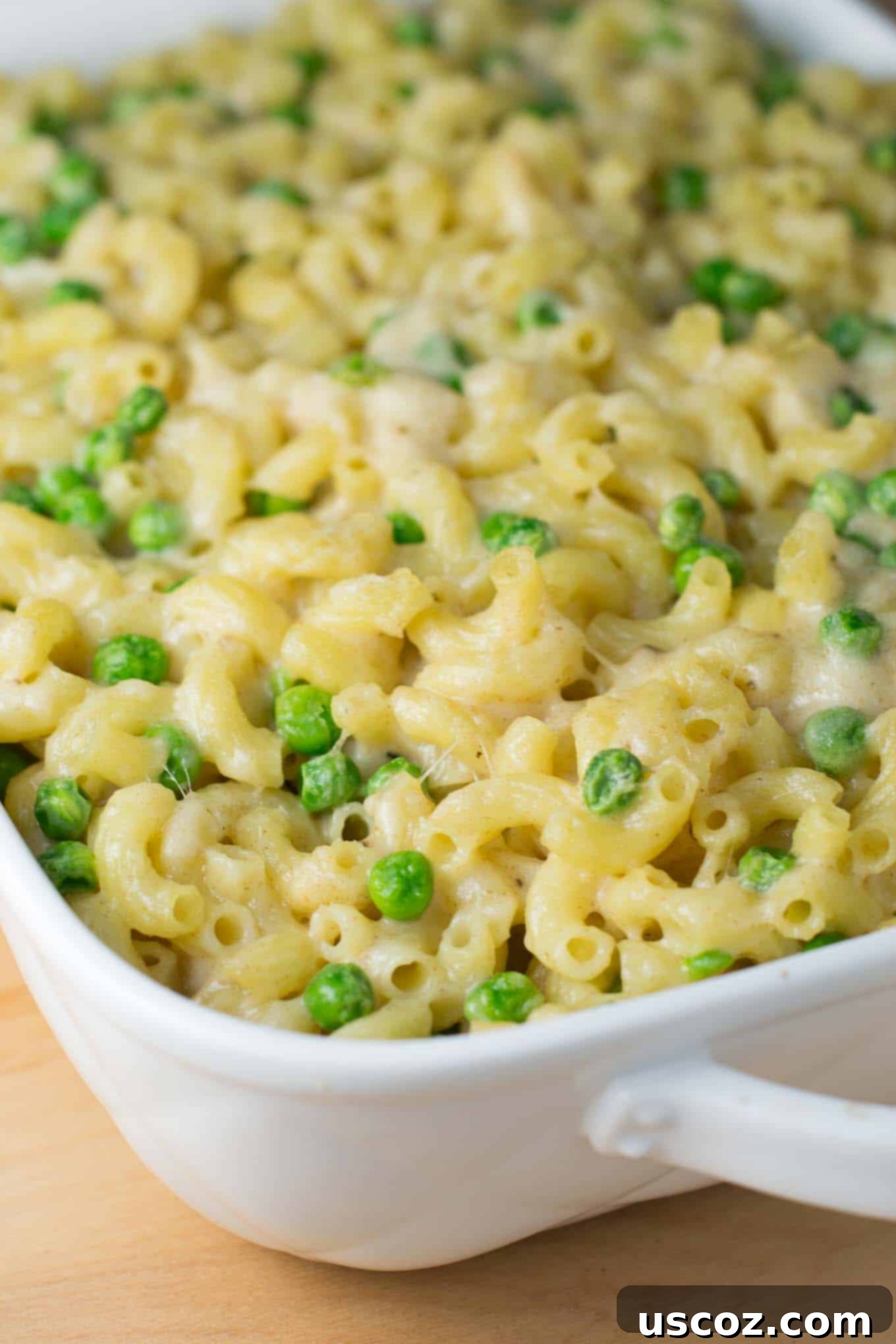 easy macaroni and peas recipe