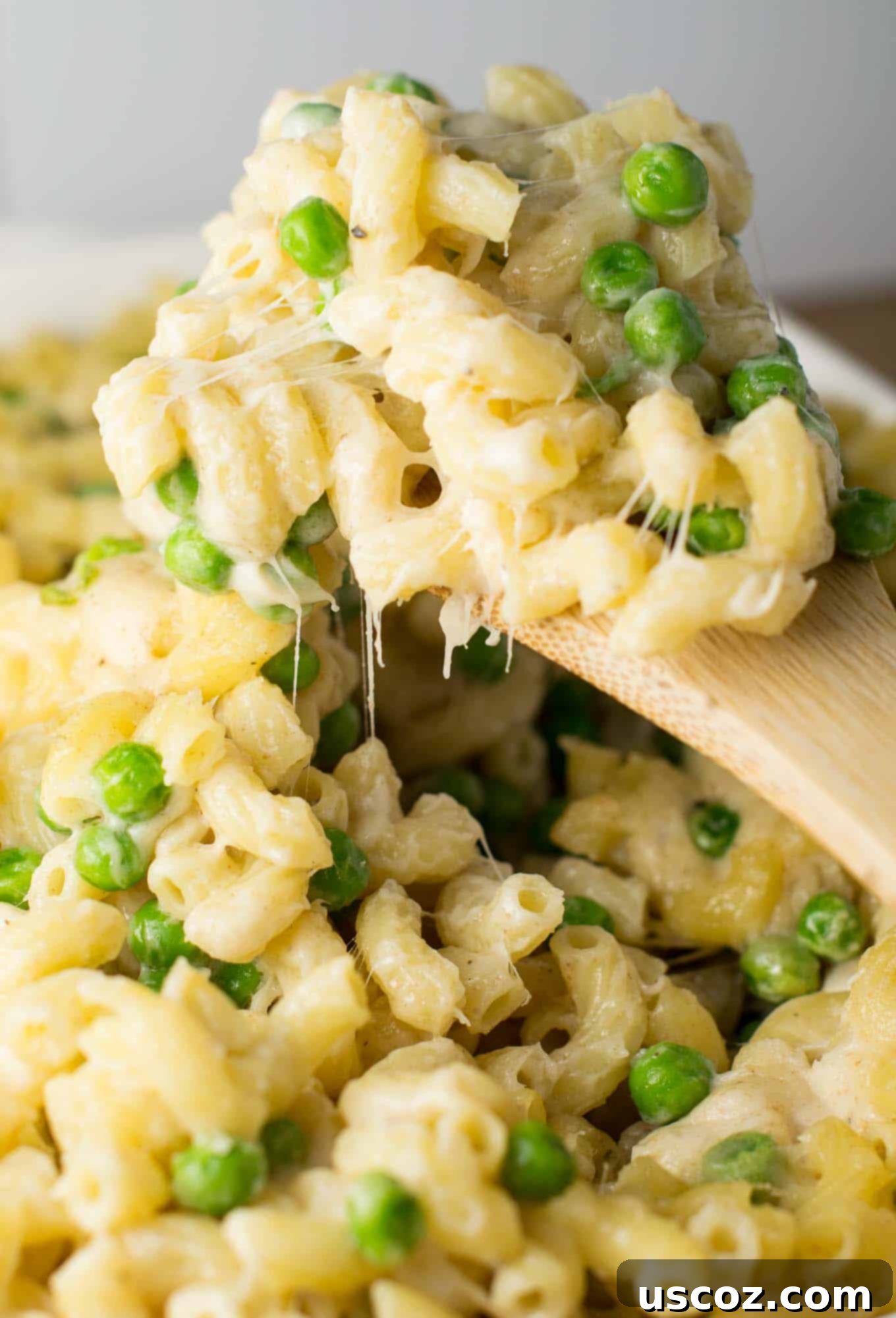 easy macaroni and peas recipe
