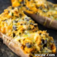 Vegetarian Mexican Sweet Potato Boats 6 img 3539 6