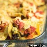 Simple Plant Based Taco Casserole 5 Easy Vegan Taco Bake Recipes - ready for the oven in just 5 minutes! This will be your new go to dinner for busy weeknights!