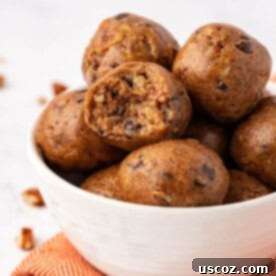 Pecan Pie Power Bites 12 pecan pie energy bites