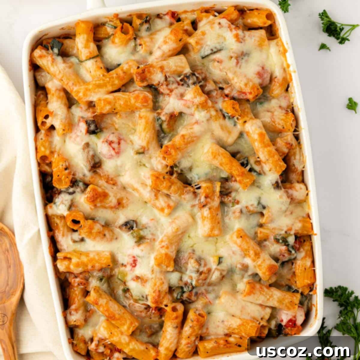 veggie lover's rigatoni