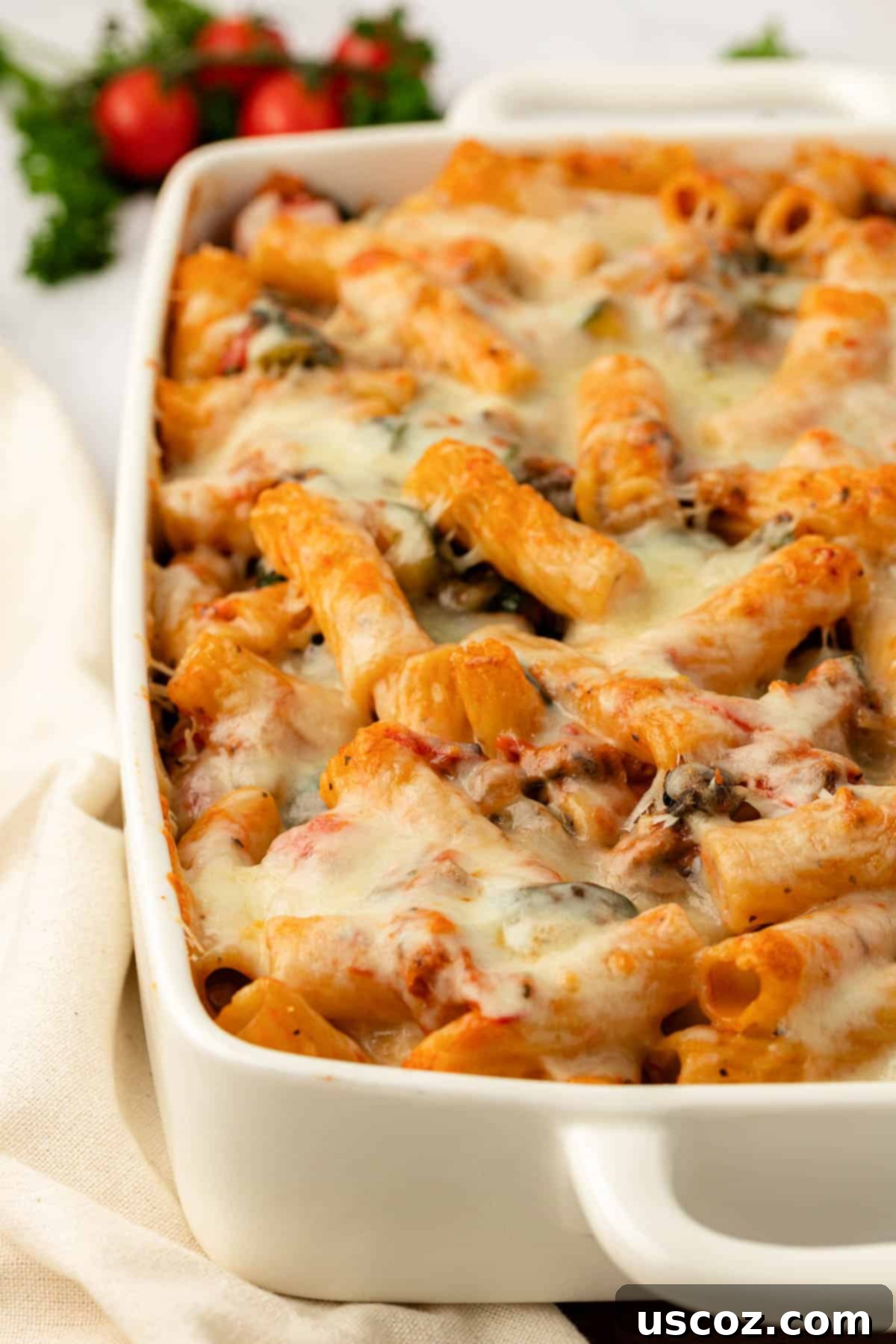 veggie lover's rigatoni