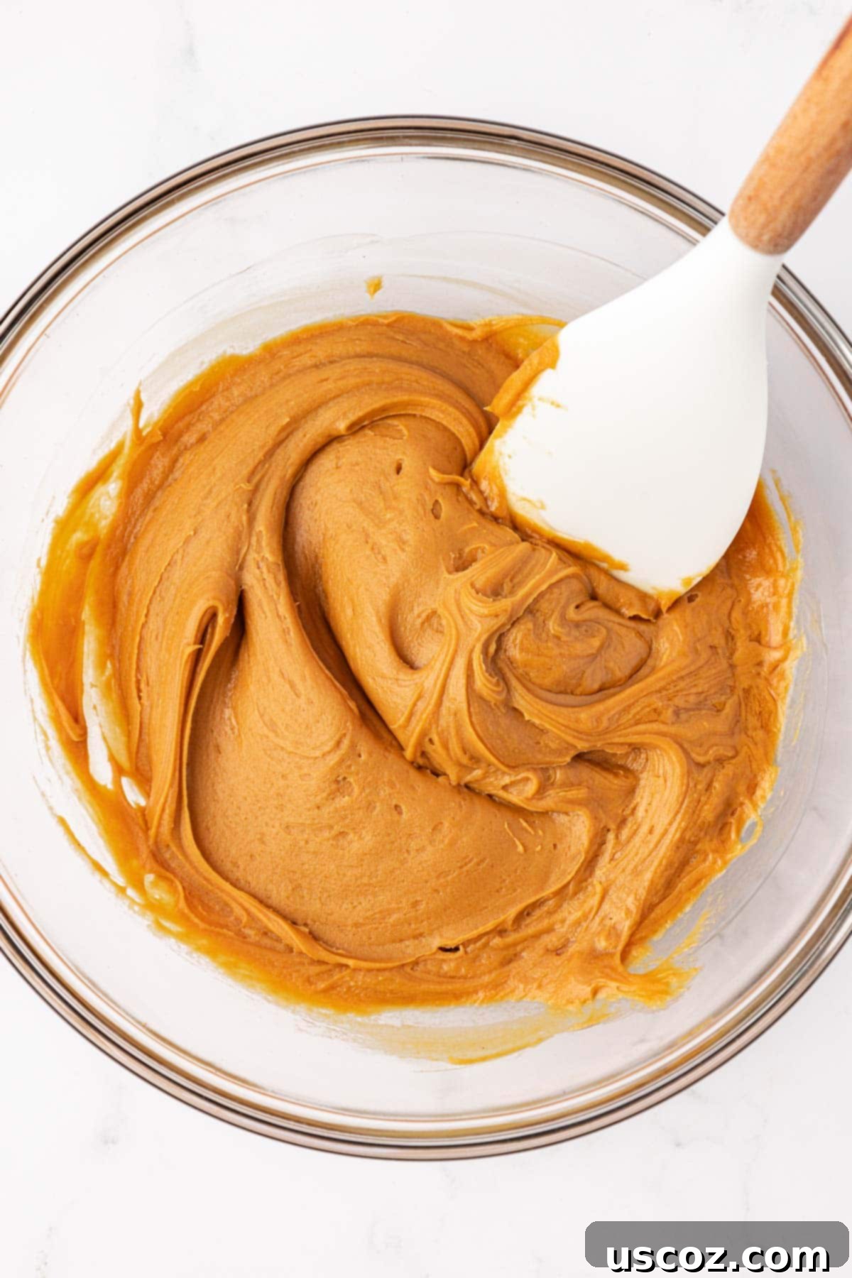 Choco-Cashew Power Bites 6 peanut butter and honey mixed together