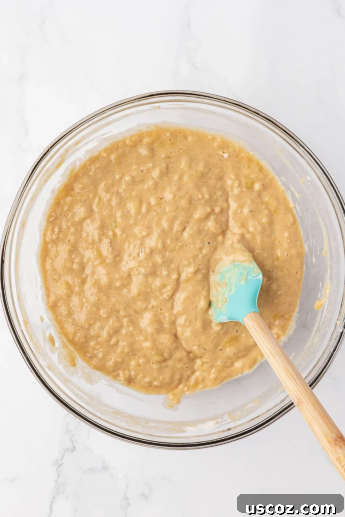 Protein-Rich Banana Muffin Bites 14 yogurt banana muffin batter