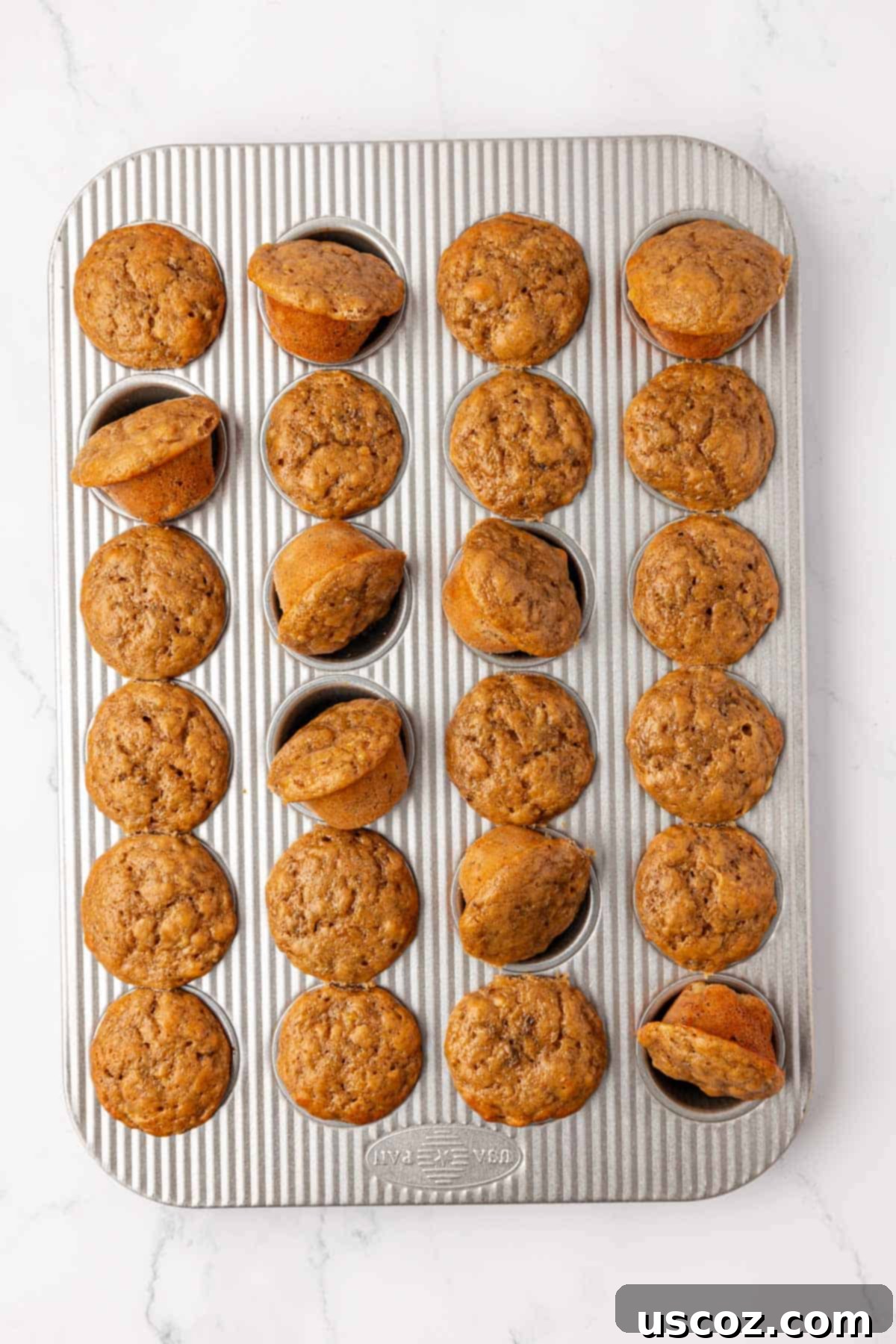 Protein-Rich Banana Muffin Bites 17 greek yogurt banana mini muffins