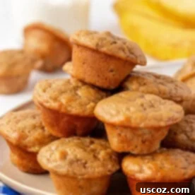 Protein-Rich Banana Muffin Bites 20 greek yogurt banana mini muffins