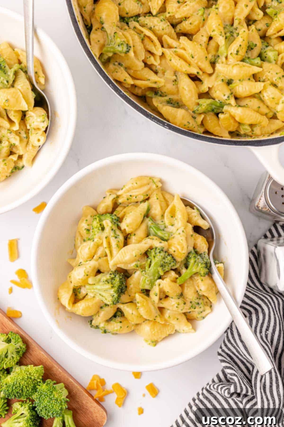 Creamy Broccoli Mac and Cheese 18 broccoli mac and cheese in a bowl