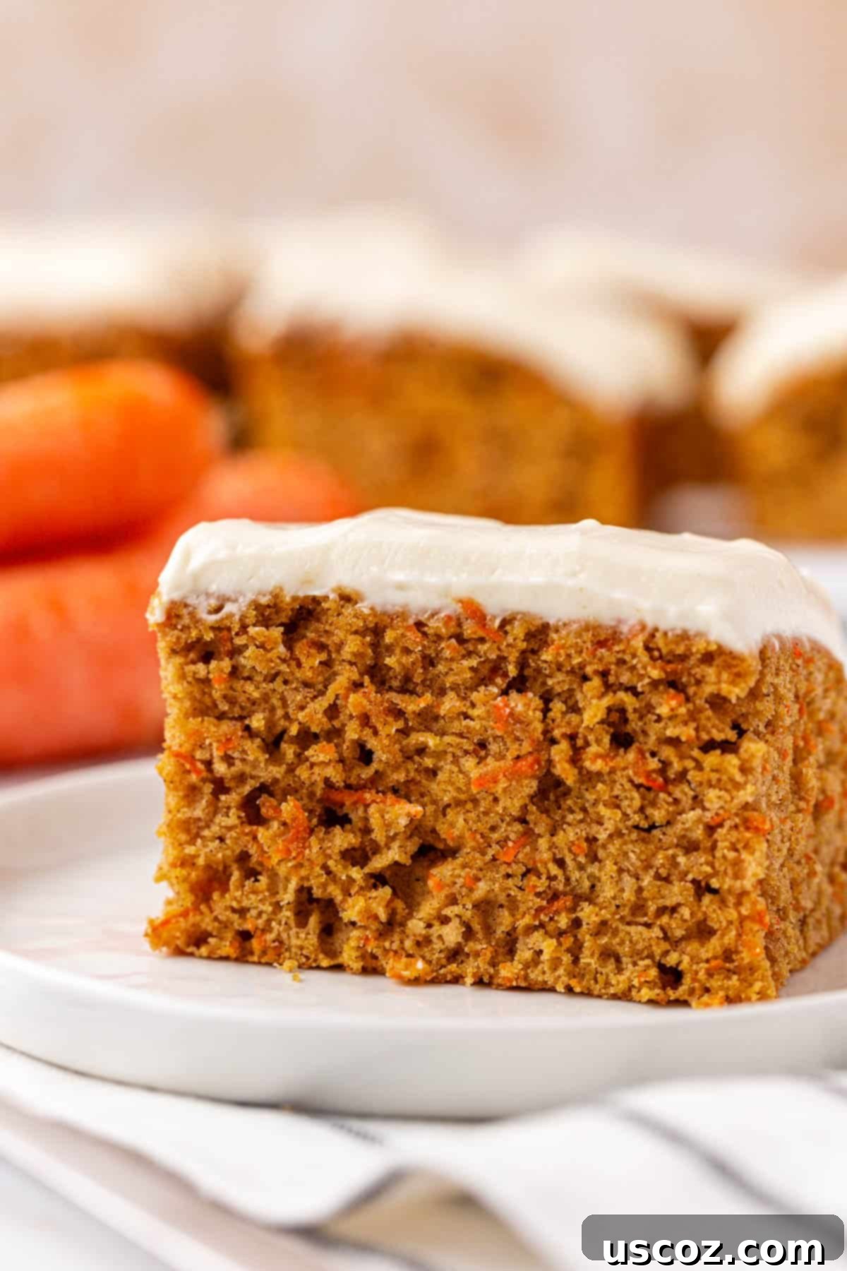 Wholesome Carrot Cake Bars 23 carrot cake snack bars