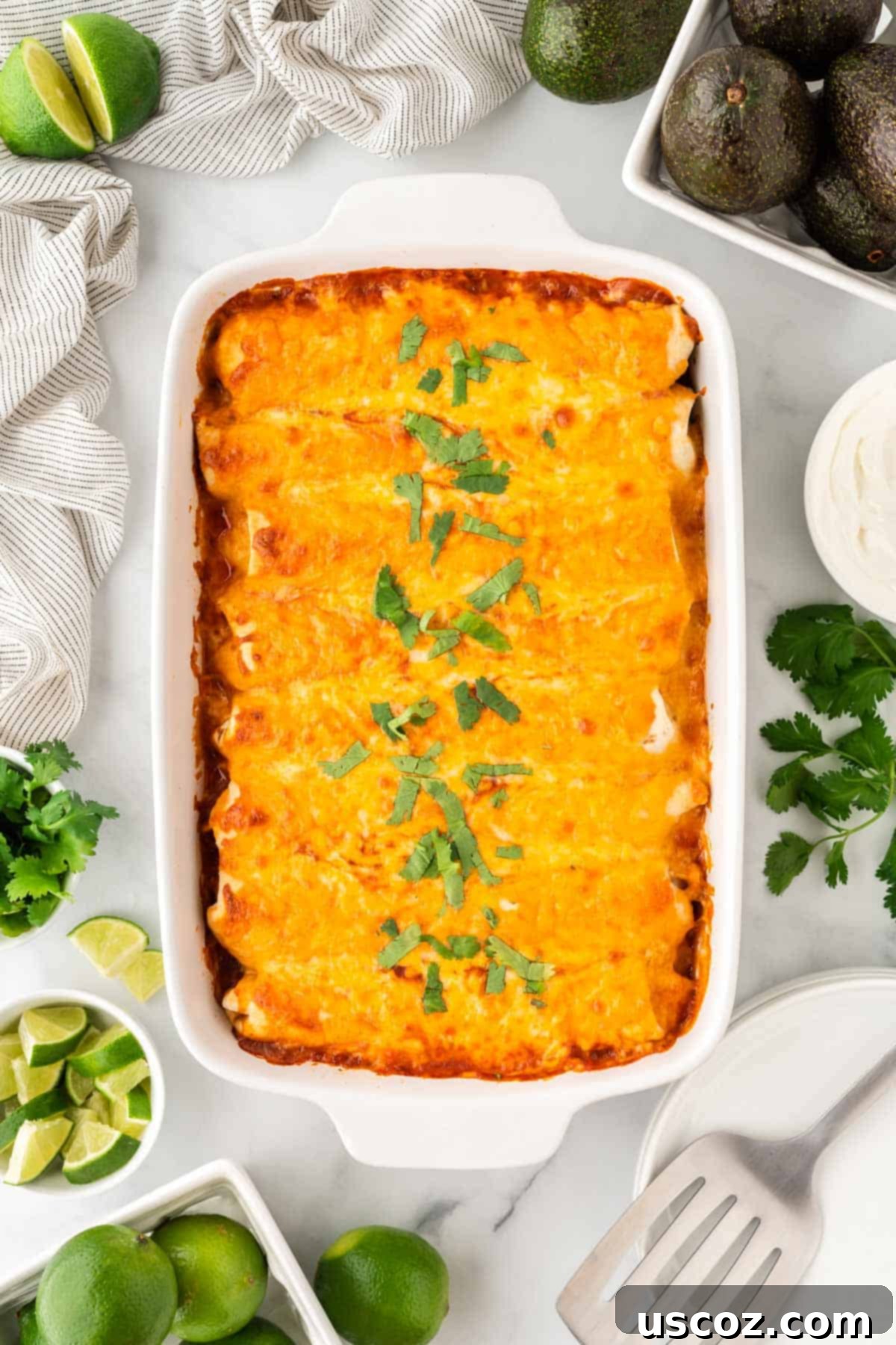 Southwestern Sweet Potato Black Bean Enchiladas 2 Delicious Sweet Potato Black Bean Enchiladas topped with cheese and sauce