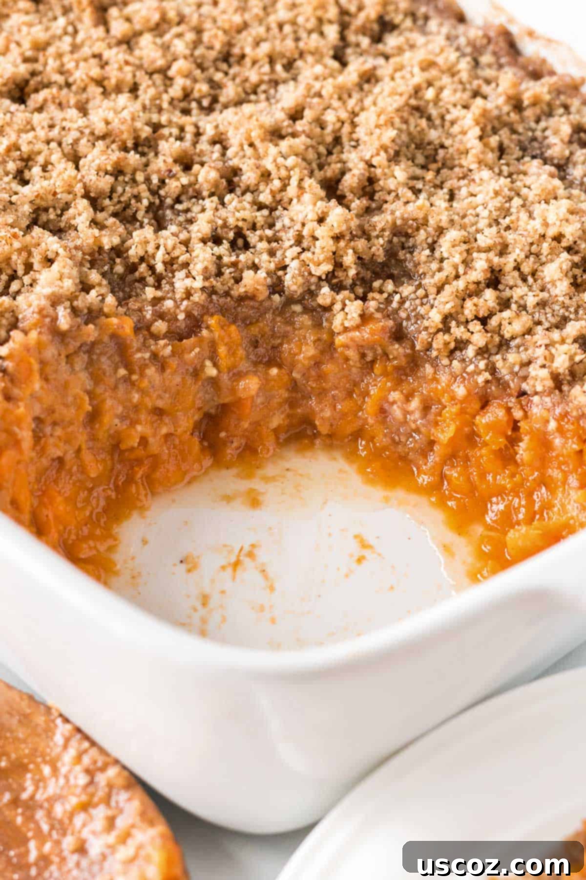 Ultimate Gluten Free Sweet Potato Casserole 17 sweet potato casserole with pecan topping