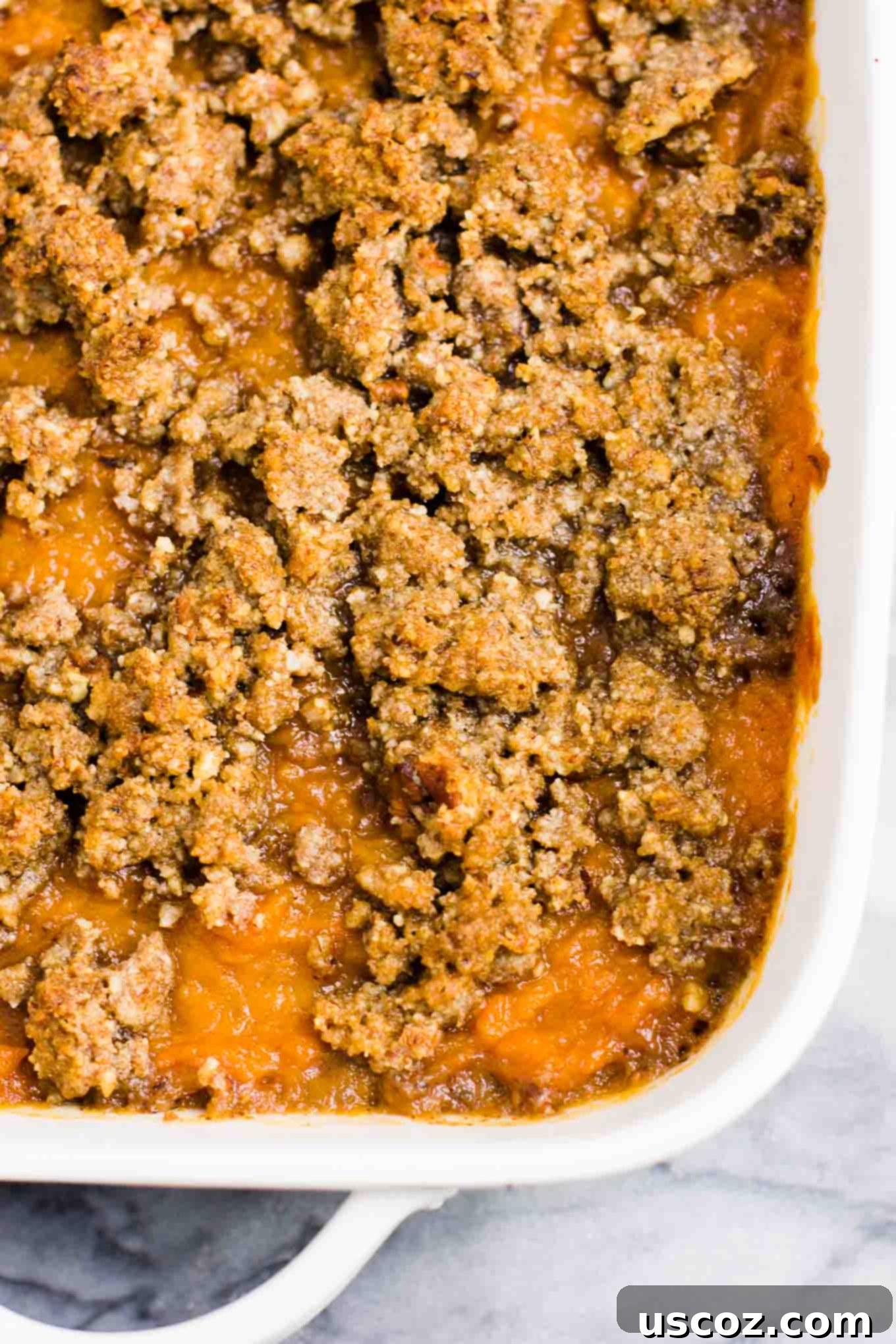 Ultimate Gluten Free Sweet Potato Casserole 4 Gluten free sweet potato casserole with pecan crumble