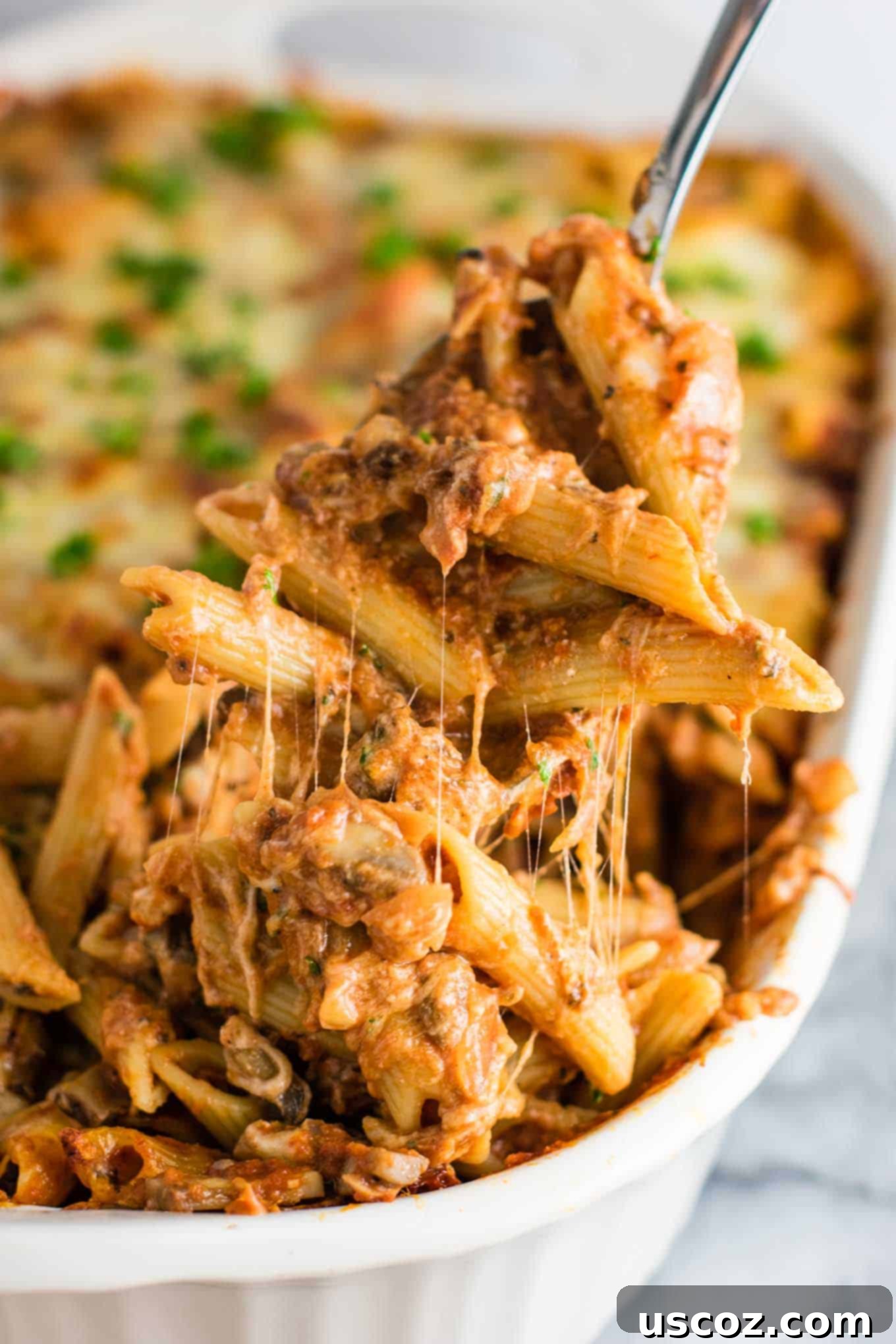 Million Dollar Meatless Baked Ziti 13 meaty vegetarian pasta