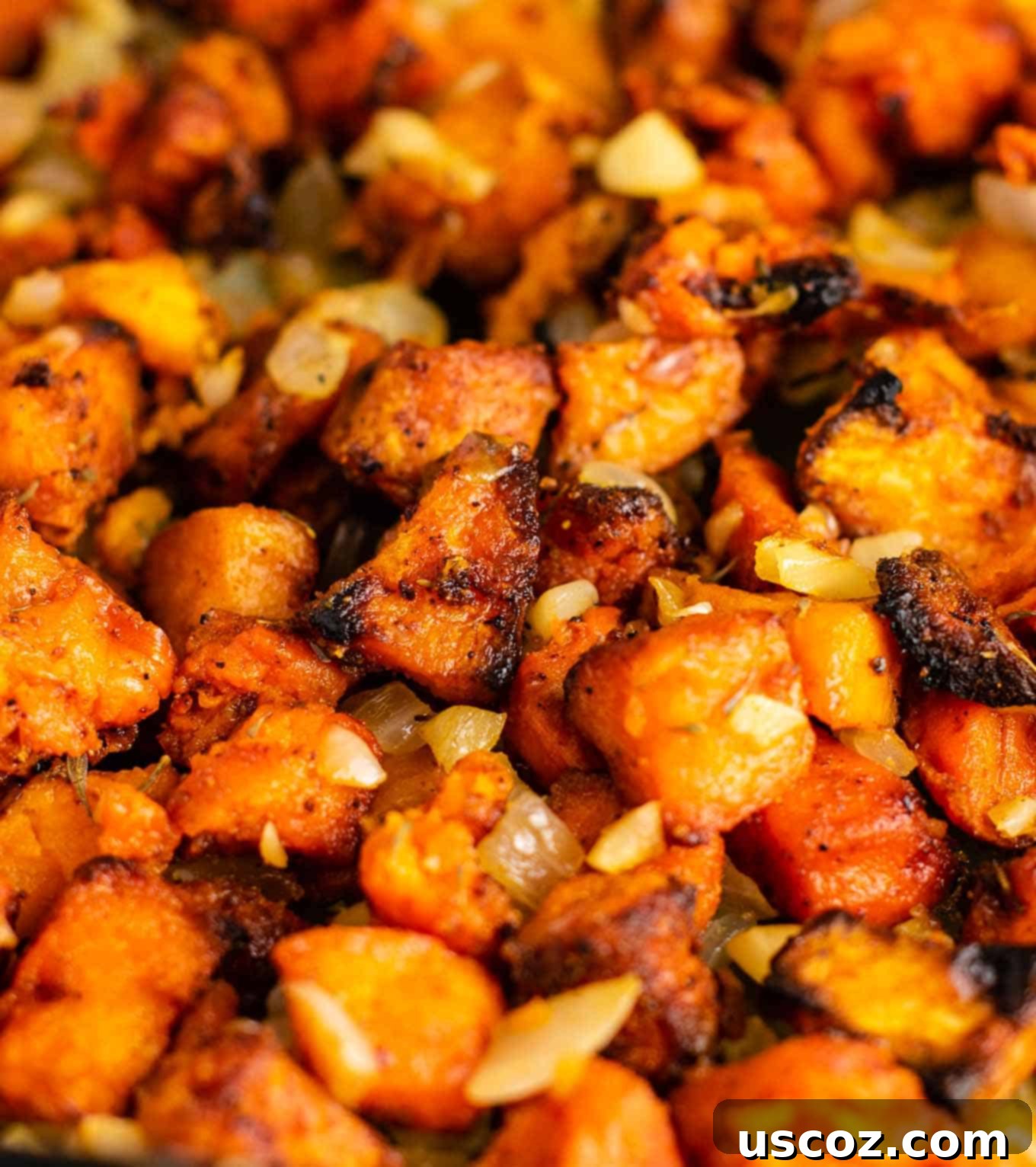 Delicious Sweet Potato Hash 3 sweet potato hash ready to be served