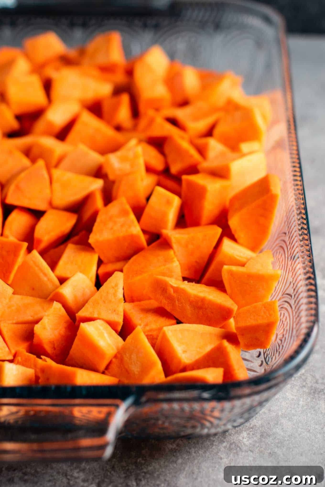 Delicious Sweet Potato Hash 5 Sweet potatoes tossed in spices and olive oil