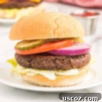 Ultimate Black Bean Burgers 12 Classic black bean burger on a bun with toppings