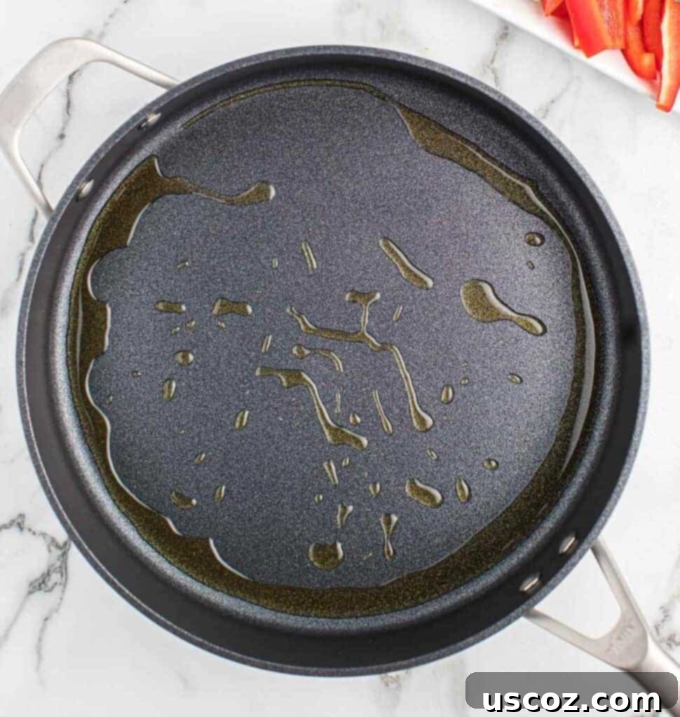 Quick Vegetable Stir Fry 6 oil in a large pan