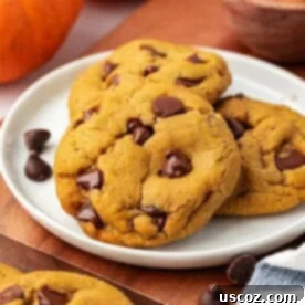 Delightfully Simple: 15 Irresistible Vegan Desserts 17 vegan pumpkin chocolate chip cookies