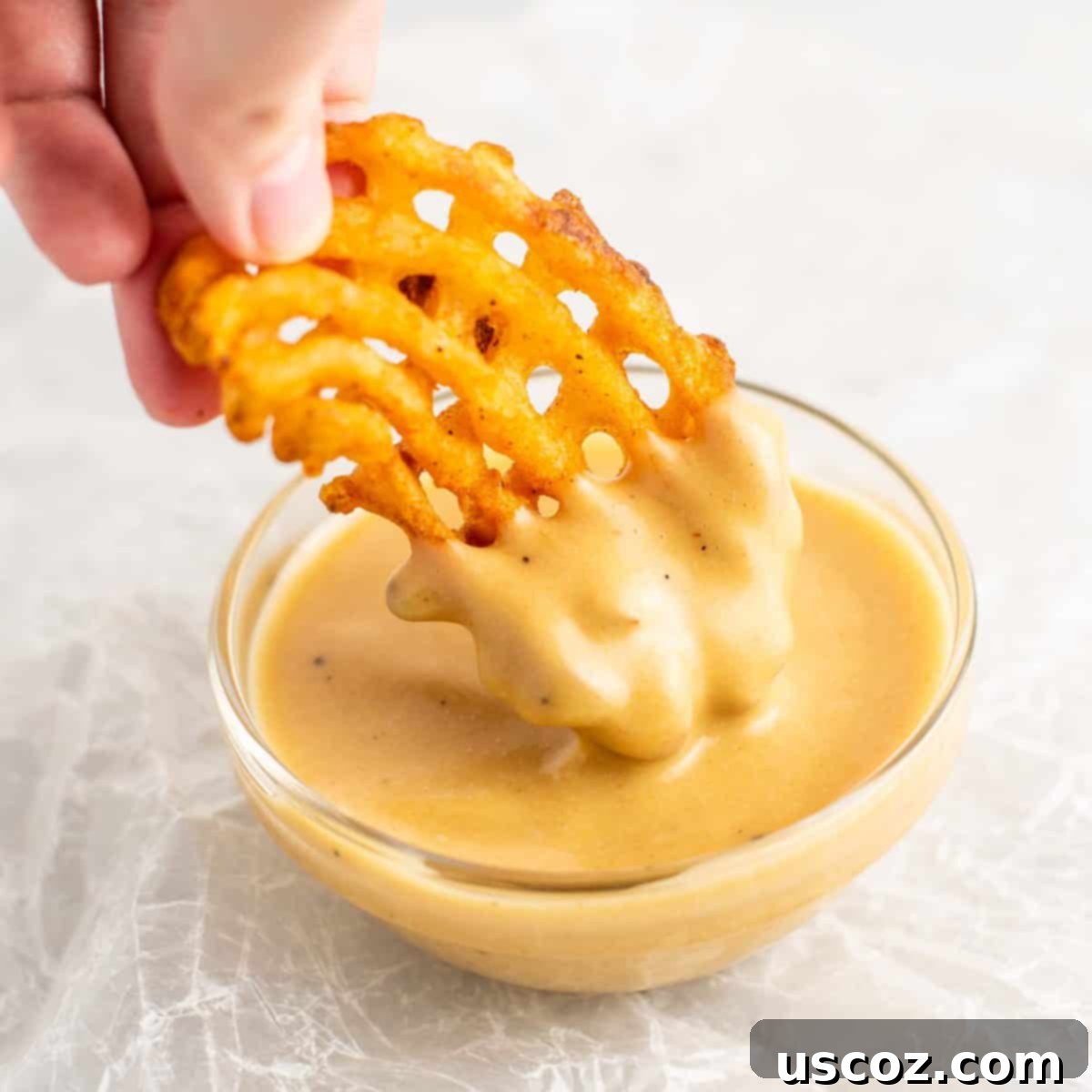 Unlock 29 Delicious Vegan Dinners 20 Vegan Copycat Chick-fil-A sauce recipe, perfect for dipping vegan chick'n nuggets and waffle fries.