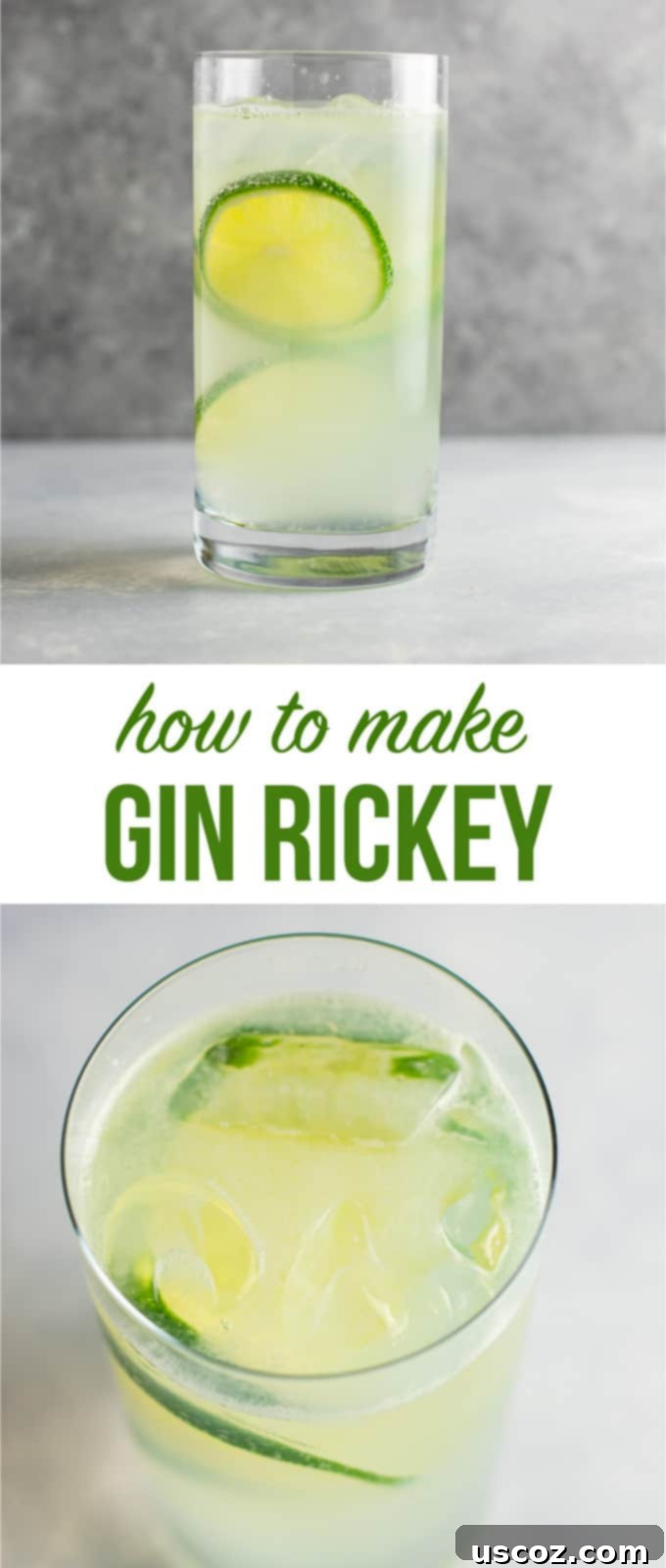 Classic Gin Rickey 8 How to make gin rickey recipe – classic favorite + it’s a healthy alcoholic drink! #ginrickey #healthydrink #healthyalcoholicdrink #gin #gindrink #drinks #healthylifestyle