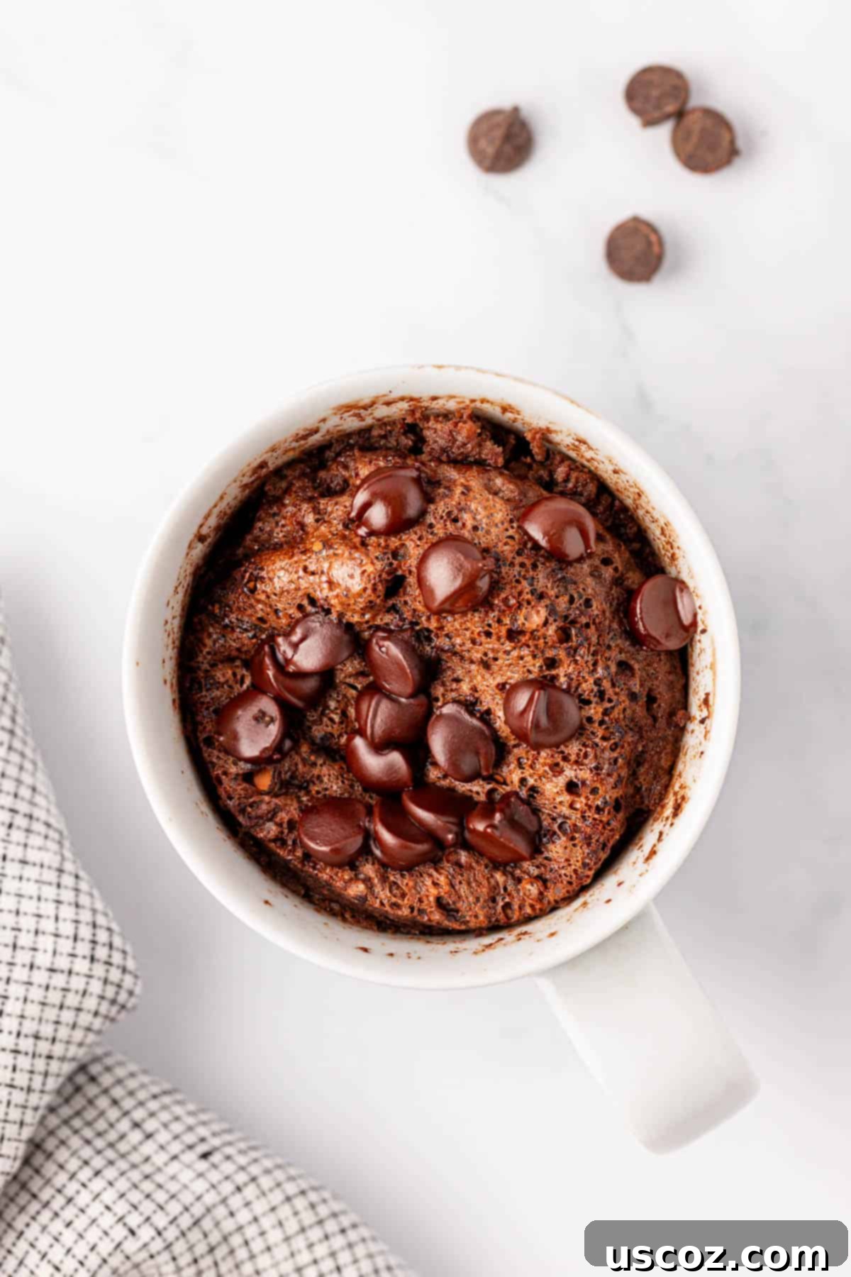 High Protein Chocolate Mug Cake 8 chocolate protein mug cake